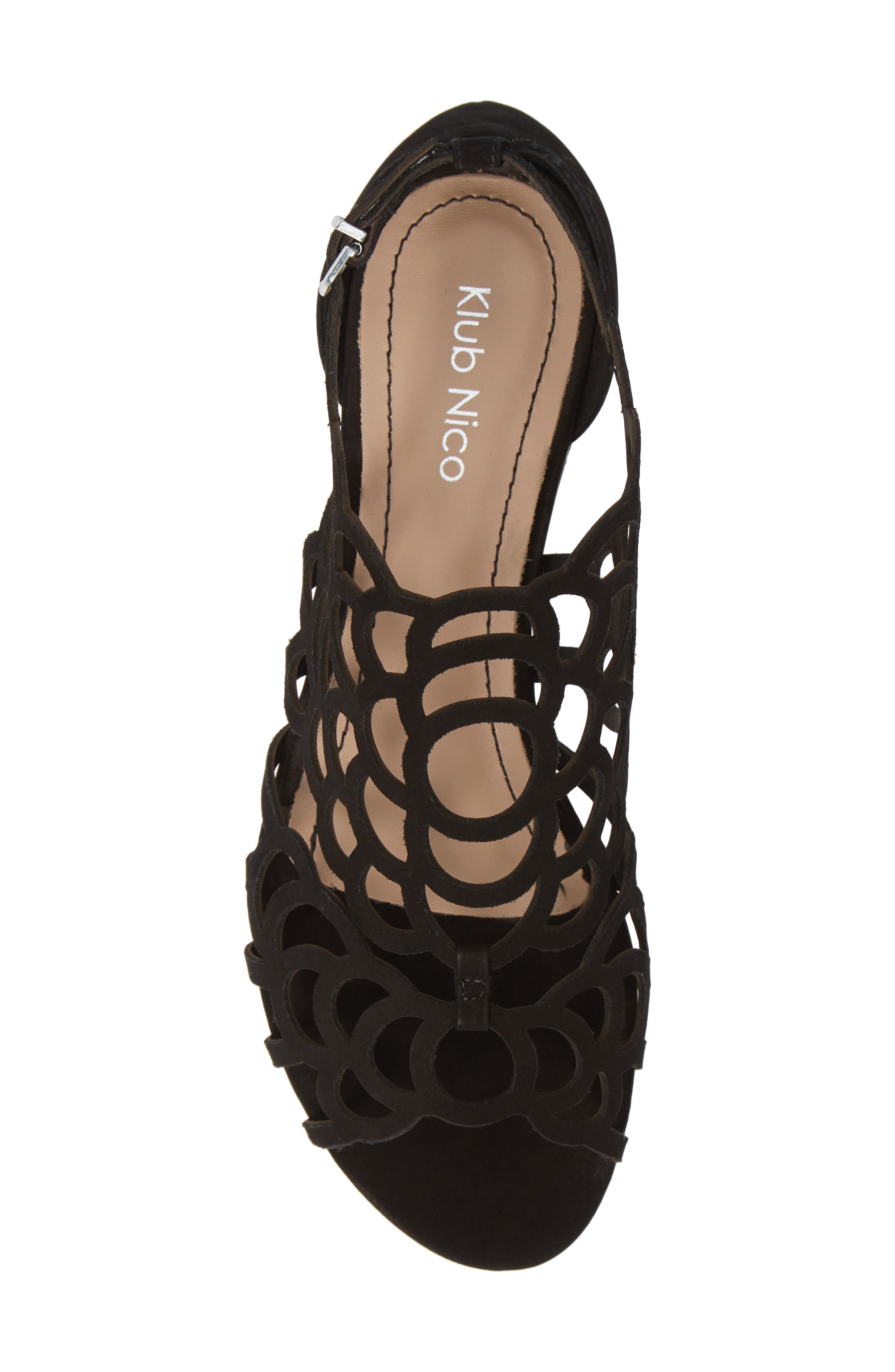 Klub Nico Jillie Cutout Sandal, Alternate, color, 