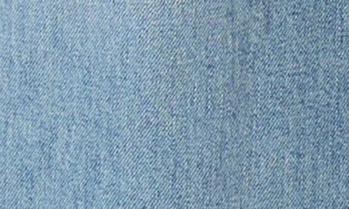 Paige Arellia Rhinestone Detail High Waist Wide Leg Ankle Jeans In Blue