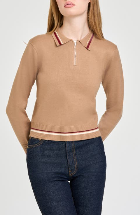 Carver Quarter Zip Sweater