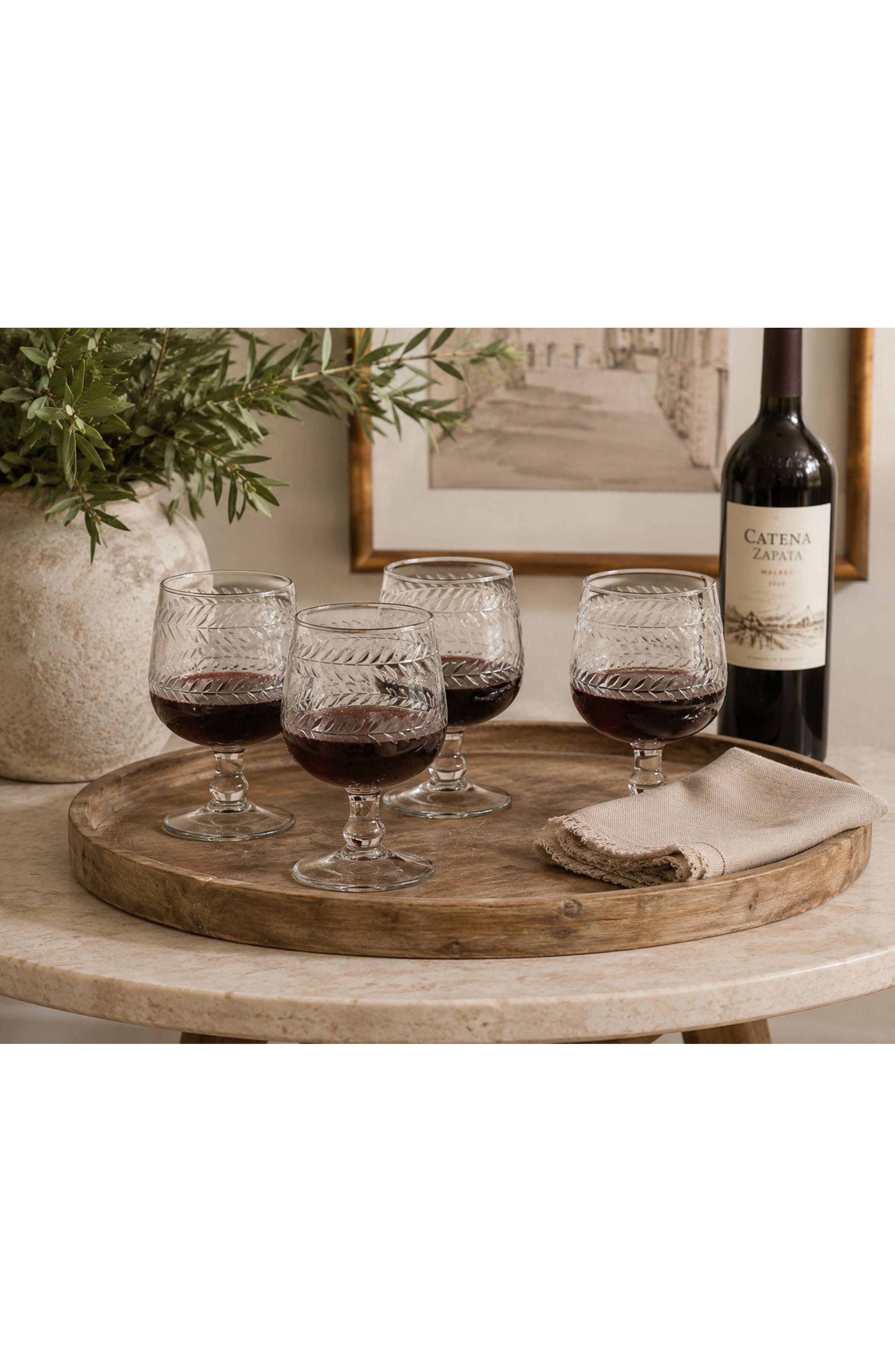 Zodax Tuscan Wine Glasses - Thumbnail 2