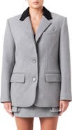 Grey Lab Oversize Wool Blend Blazer