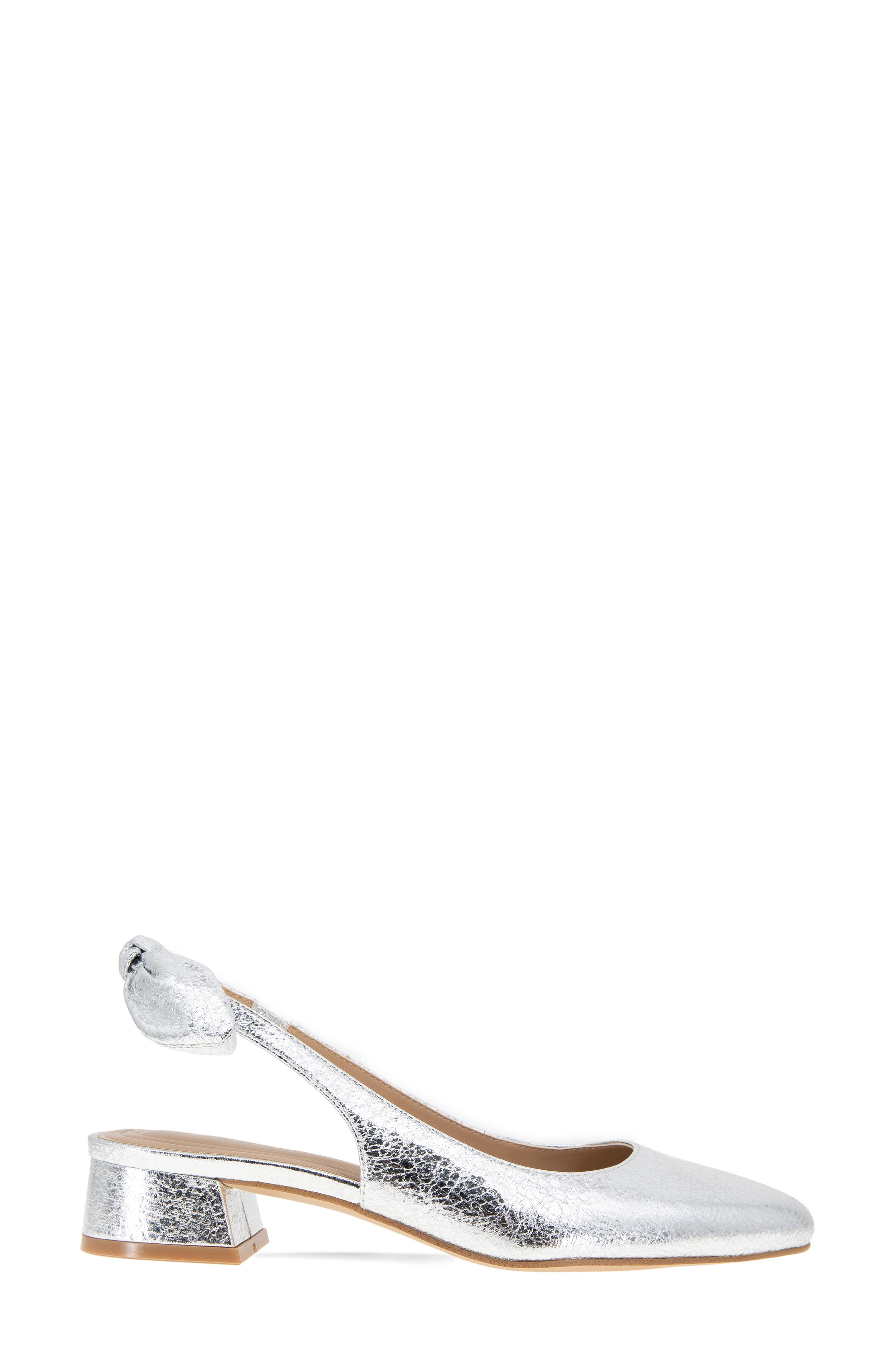 BCBGeneration Torna Slingback Pump, Alternate, color, Silver