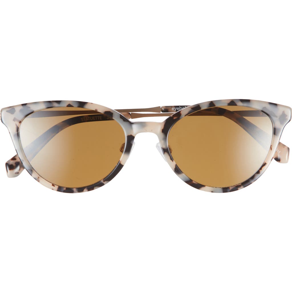 Eyebobs Statuette 51mm Polarized Cat Eye Sunglasses In Brown