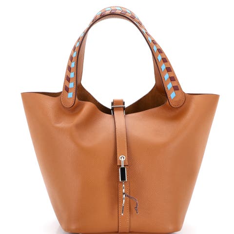 Picotin Lock Bag Tressage Epsom MM