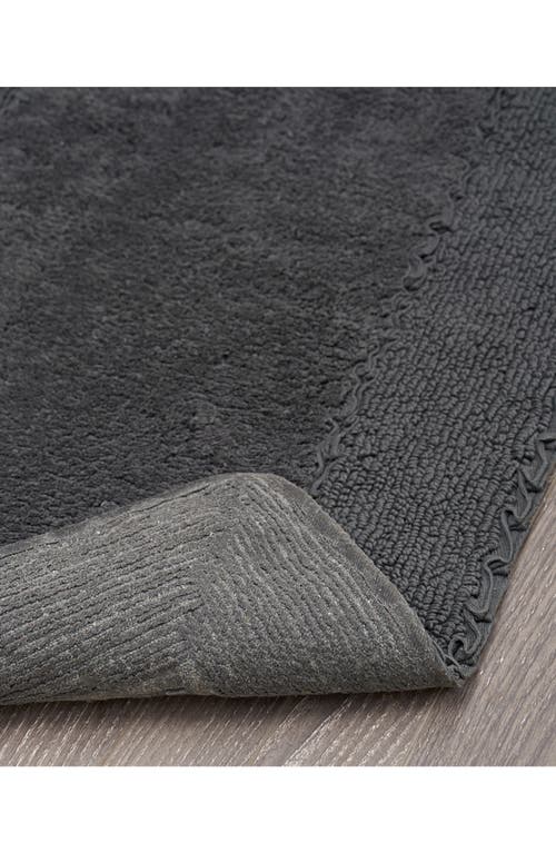 Laura Ashley Ruffle Cotton 2-piece Bath Mat Set