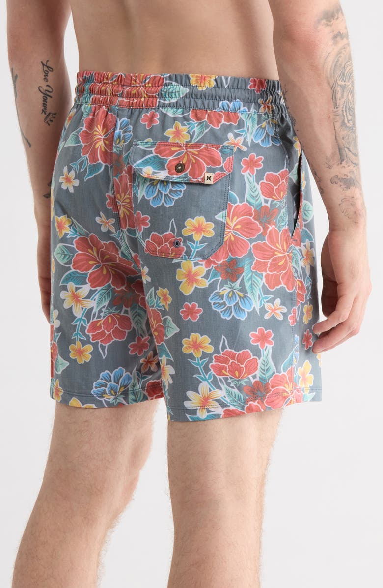 Hurley Phantom Cannonball Swim TrunksCannonball Volley Swim Trunks, Alternate, color, Submarine2