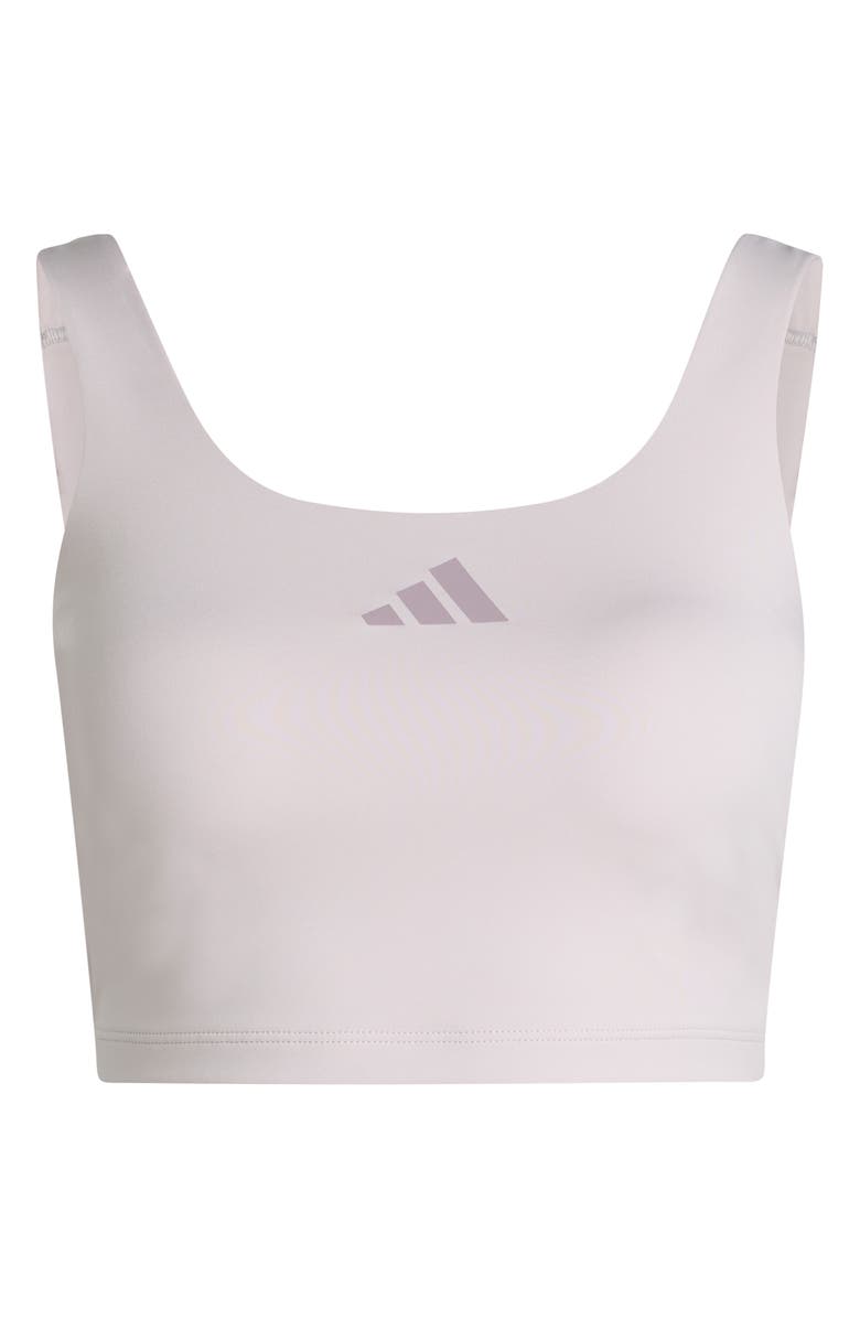 adidas Optime Climacool Bra Tank, Alternate, color, Ice Purple