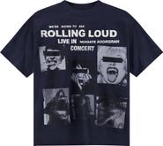 Rolling Loud Live in Concert Oversize Cotton Graphic T-Shirt