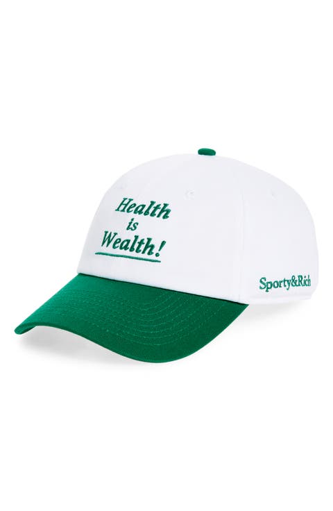 Sporty & Rich - Baseball cap green - The Corner