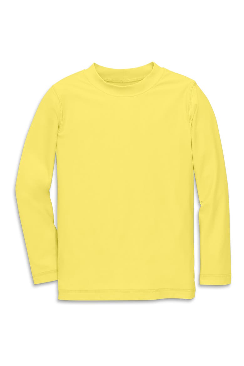 Kids' Long Sleeve Rashguard, Main, color, BANANA