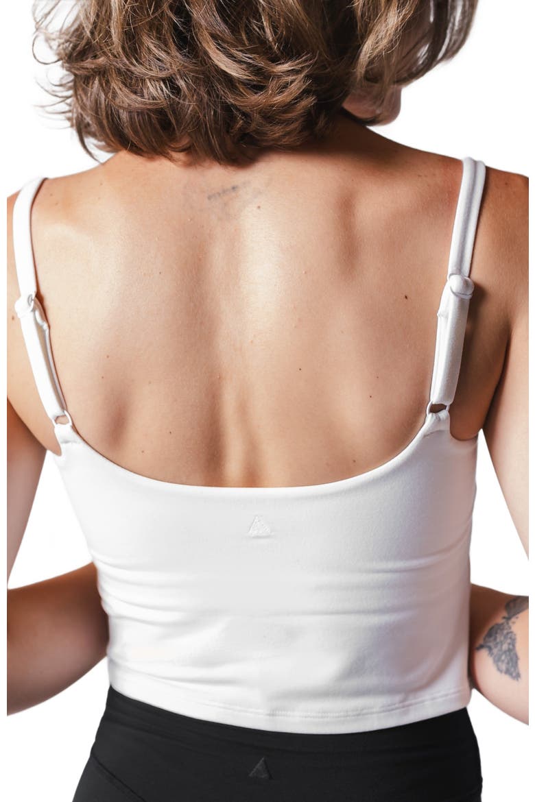 Cloud II Scoop Tank, Alternate, color, SNOW