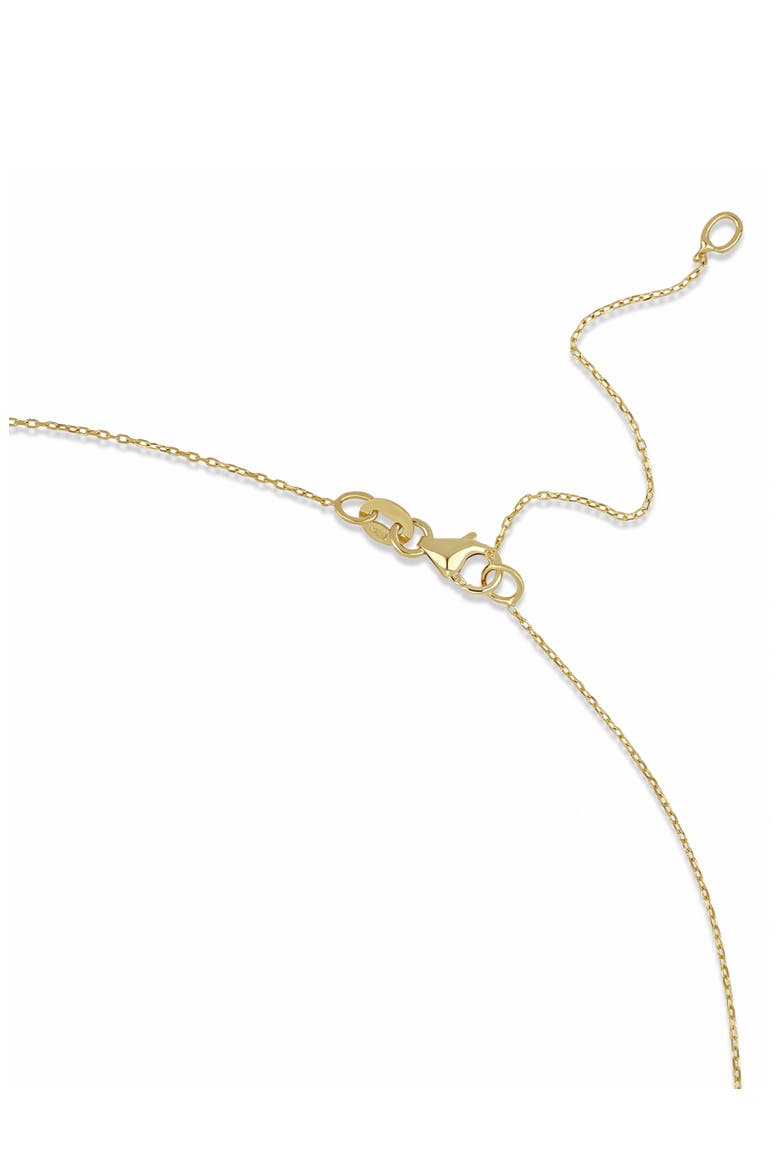 18K Gold Monaco Diamond Bezel Pendant Necklace, Alternate, color, 18K YELLOW GOLD/ DIAMOND