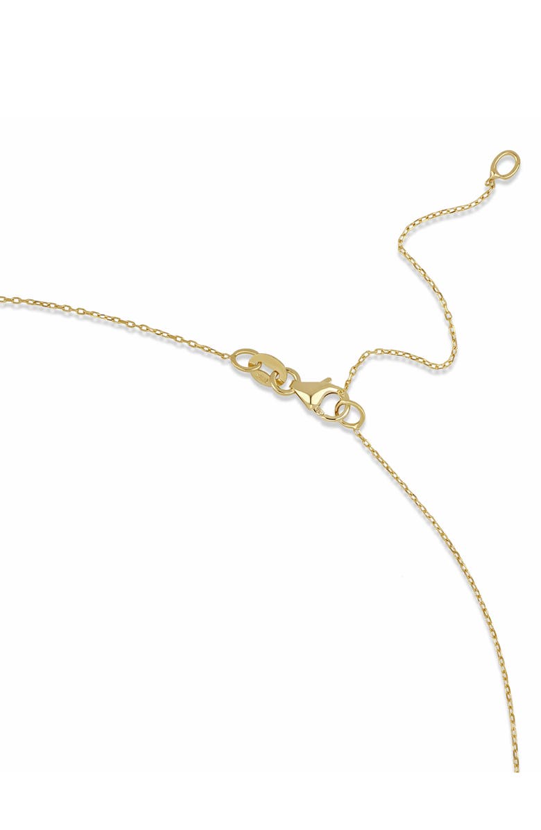 Bony Levy 18K Gold Monaco Diamond Bezel Pendant Necklace, Alternate, color, 