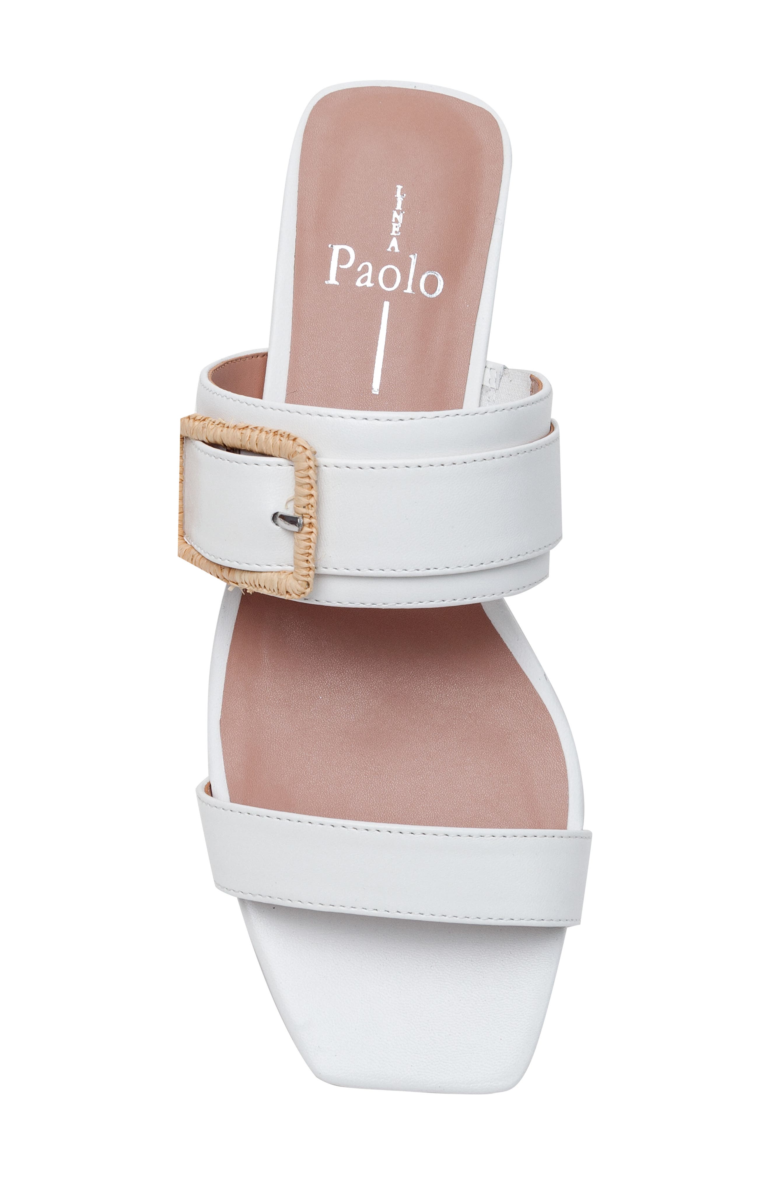 Linea Paolo Daniela Slide Sandal, Alternate, color, Eggshell