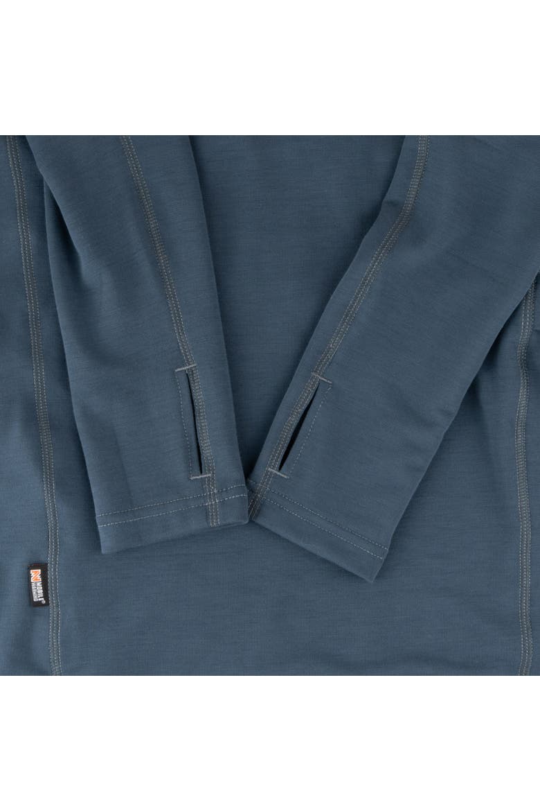 Baselite Lightweight Heated Base Layer Shirt - Women's, Alternate, color, Arctic Blue