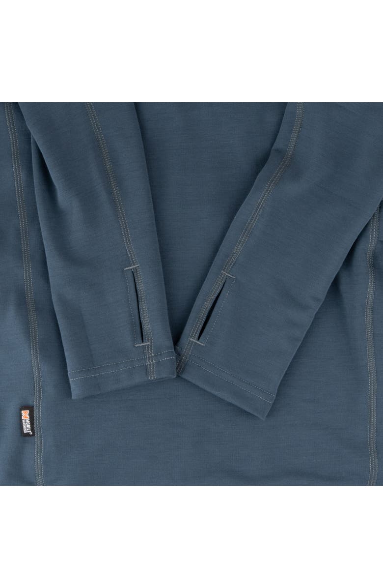 Mobile Warming Baselite Lightweight Heated Base Layer Shirt - Women's, Alternate, color, Arctic Blue