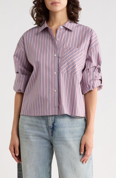 Crop Utility Shirt
