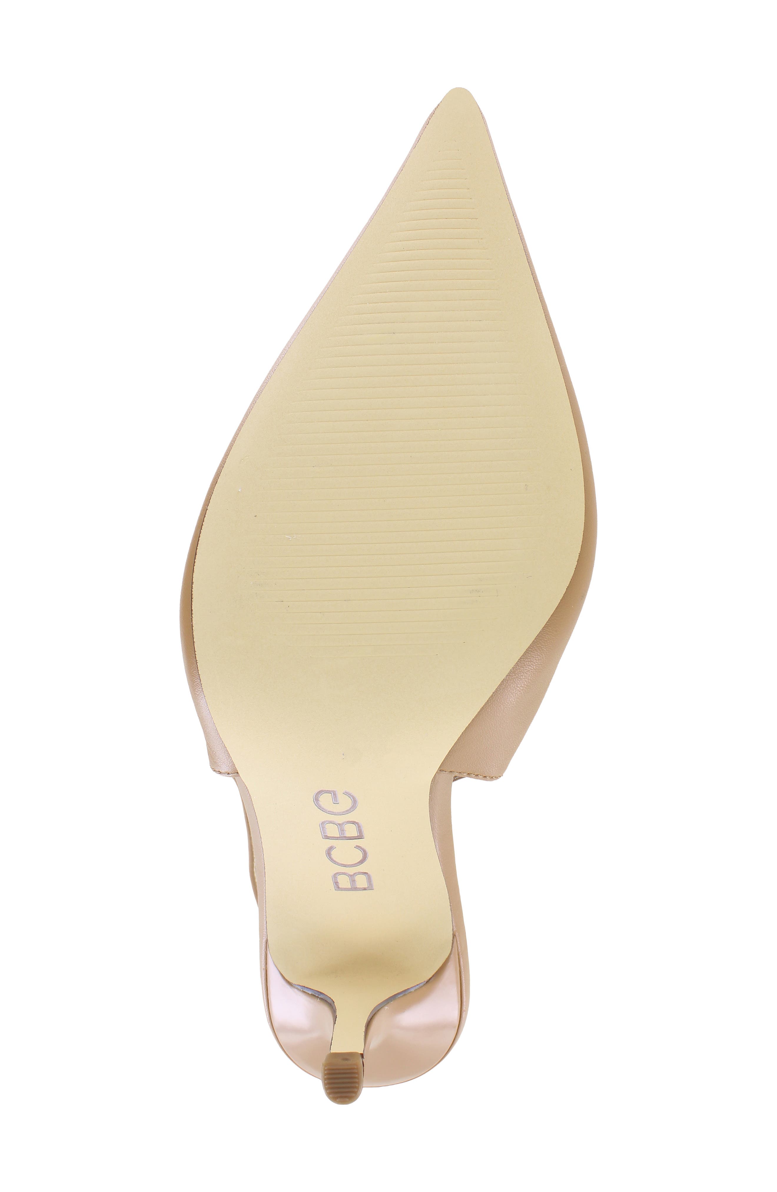 Conny Pointed Toe Slingback Pump, Alternate, color, TAN