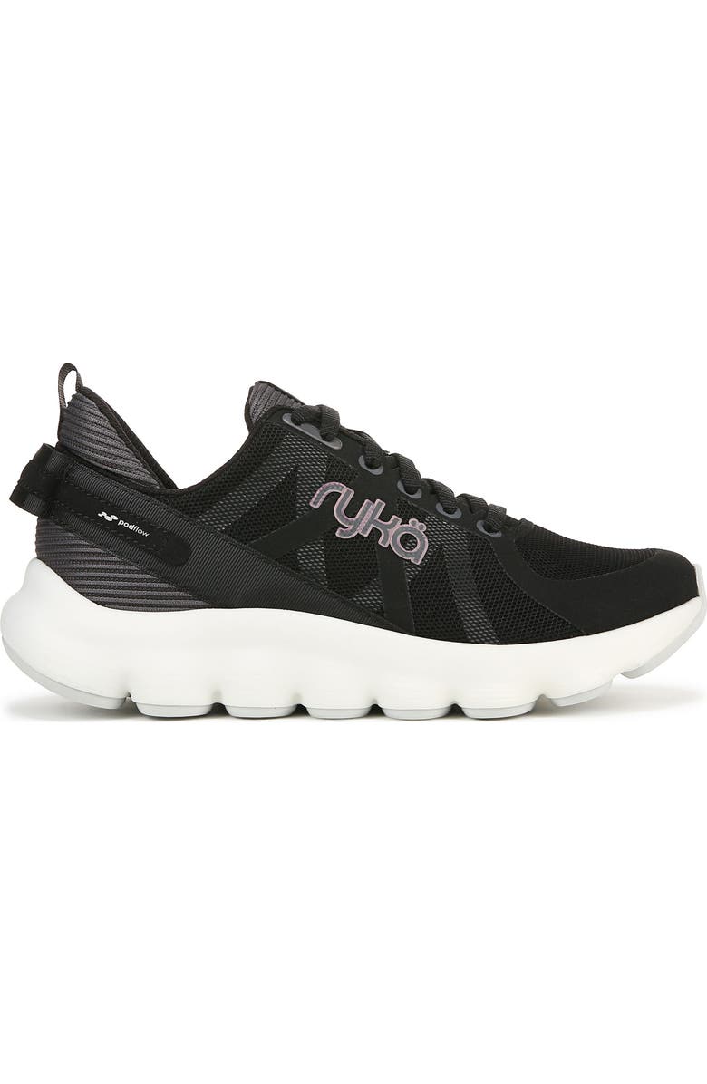 Rykä PodFlow Walking Sneaker, Alternate, color, Black