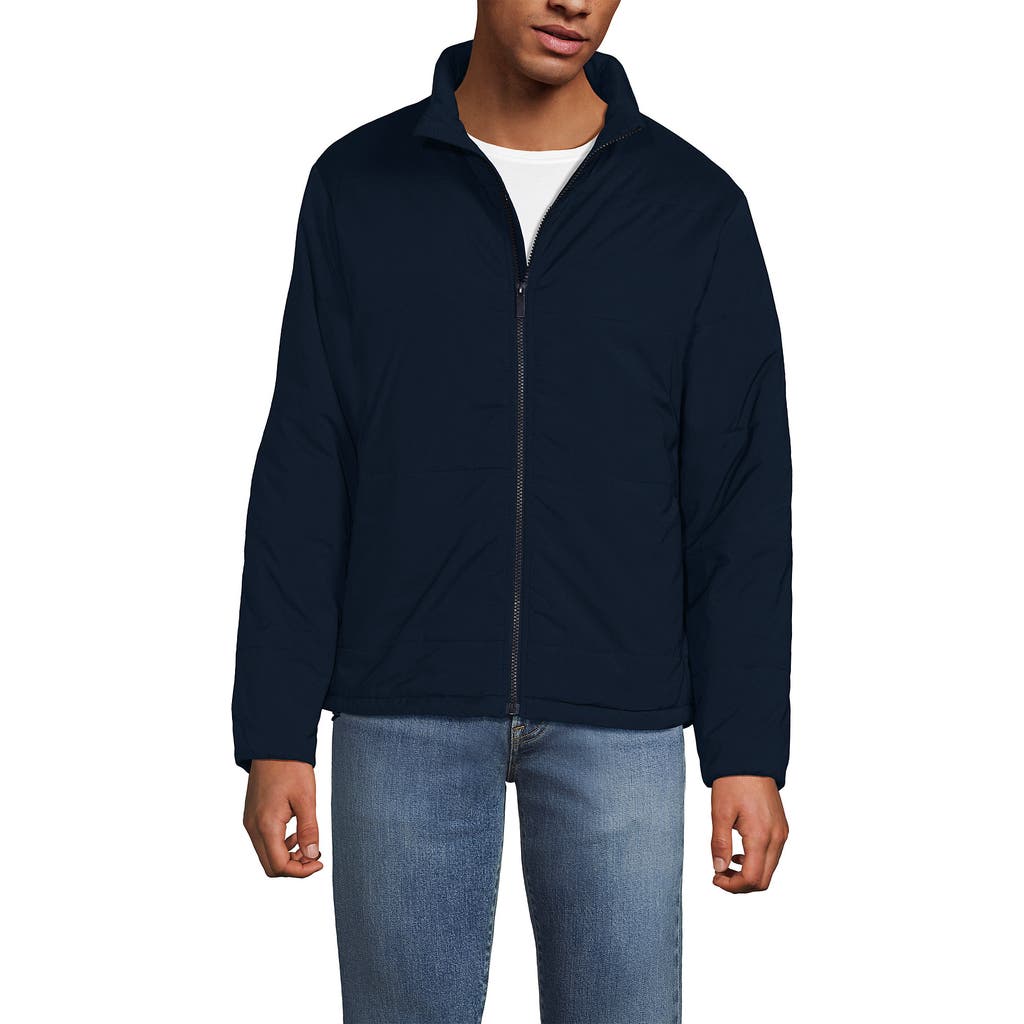 Lands' End Wanderfree Insulated Jacket In Radiant Navy