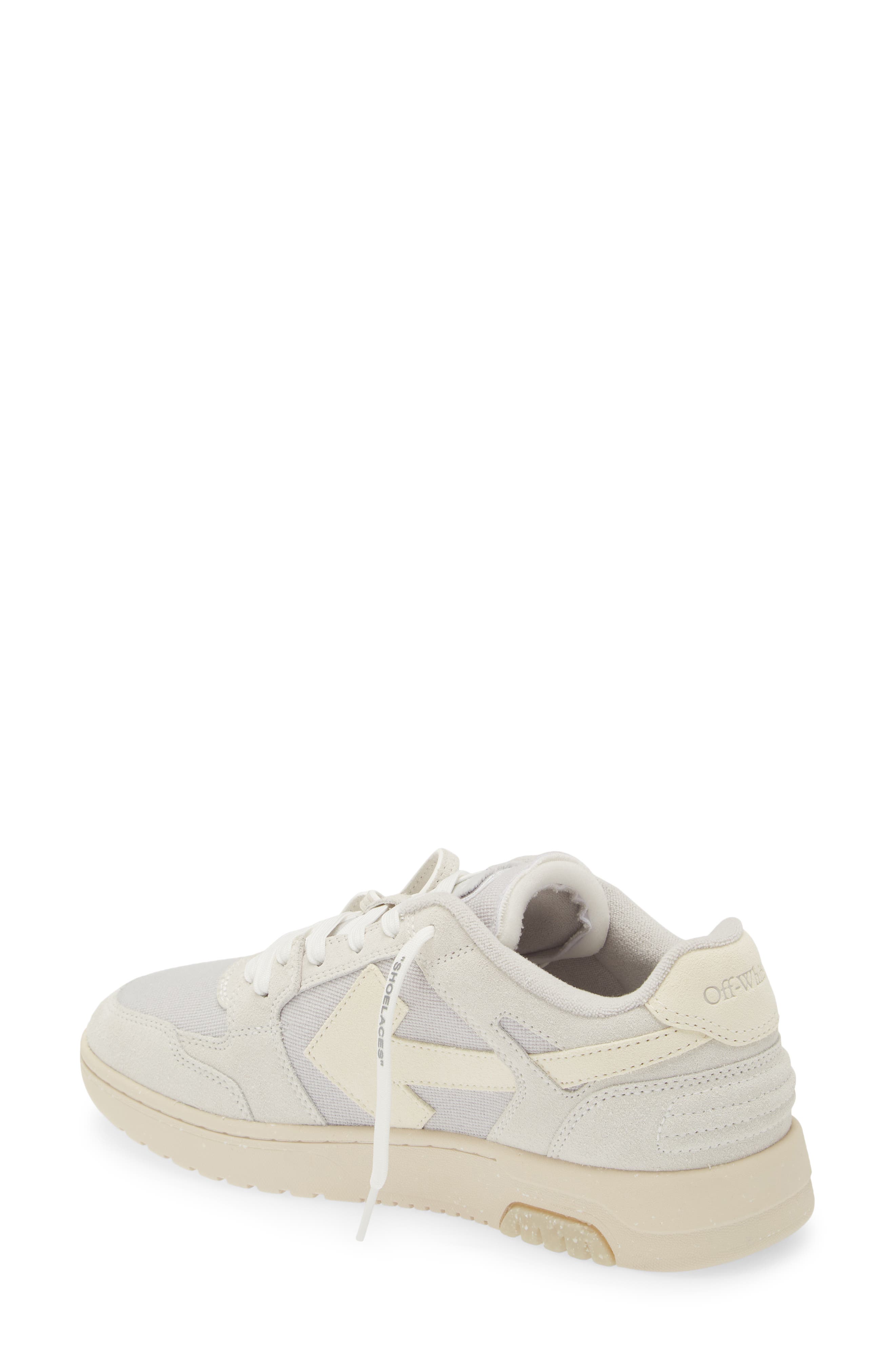 Off-White Slim Out of Office Sneaker, Alternate, color, Light Grey - White