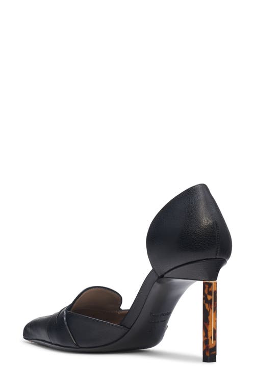 Tom Ford D'orsay Loafer Pump In Black