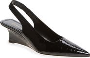 Stuart Weitzman Vinnie Slingback Wedge Pump