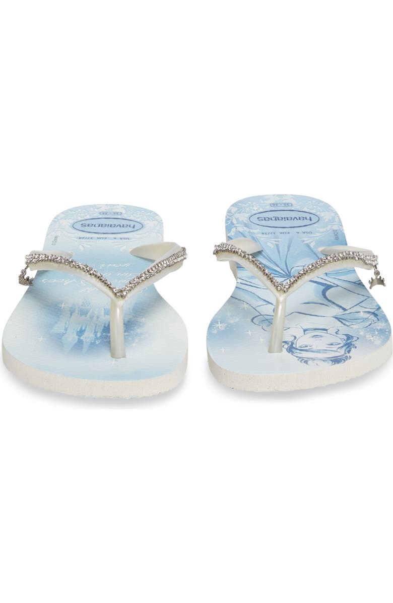 Havaianas Slim Disney Princess Crystal Flip Flop, Alternate, color,