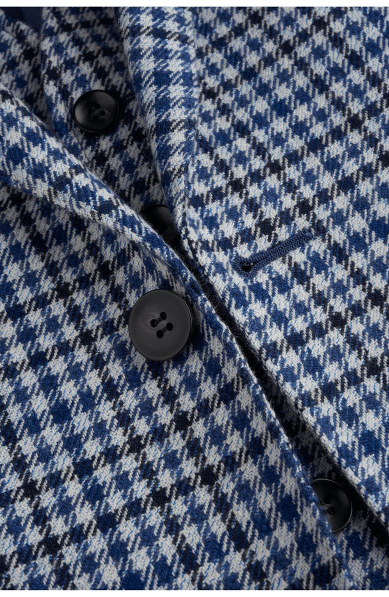 Suitsupply Havana Slim Fit Houndstooth Wool & Cashmere Three Piece Suit, Alternate, color,