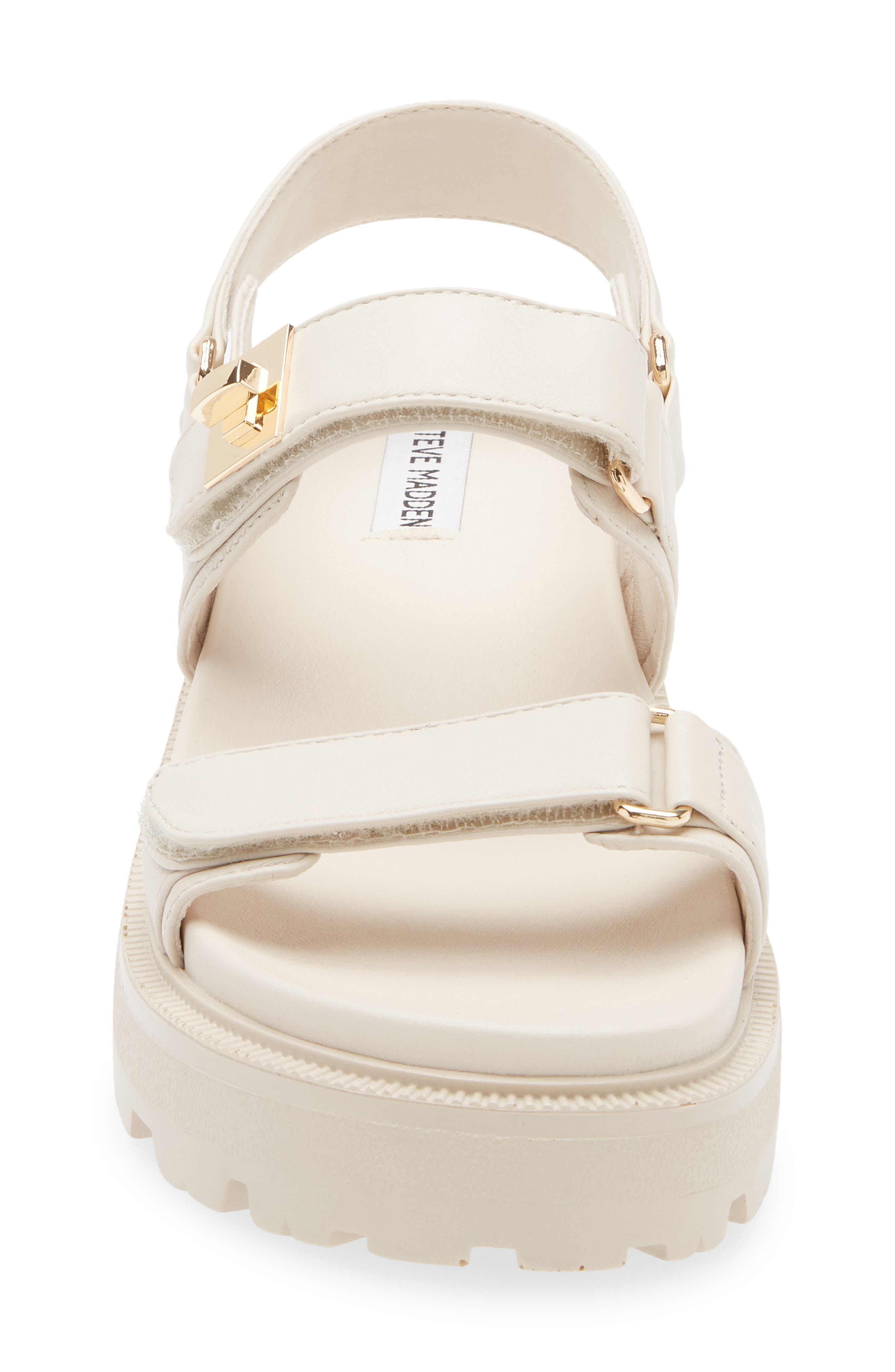 Supermona Lug Sole Slingback Sandal, Alternate, color, BONE LEATHER
