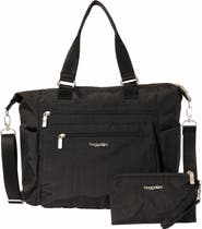 BAGGALLINI Trifecta Convertible Backpack with RFID Wristlet