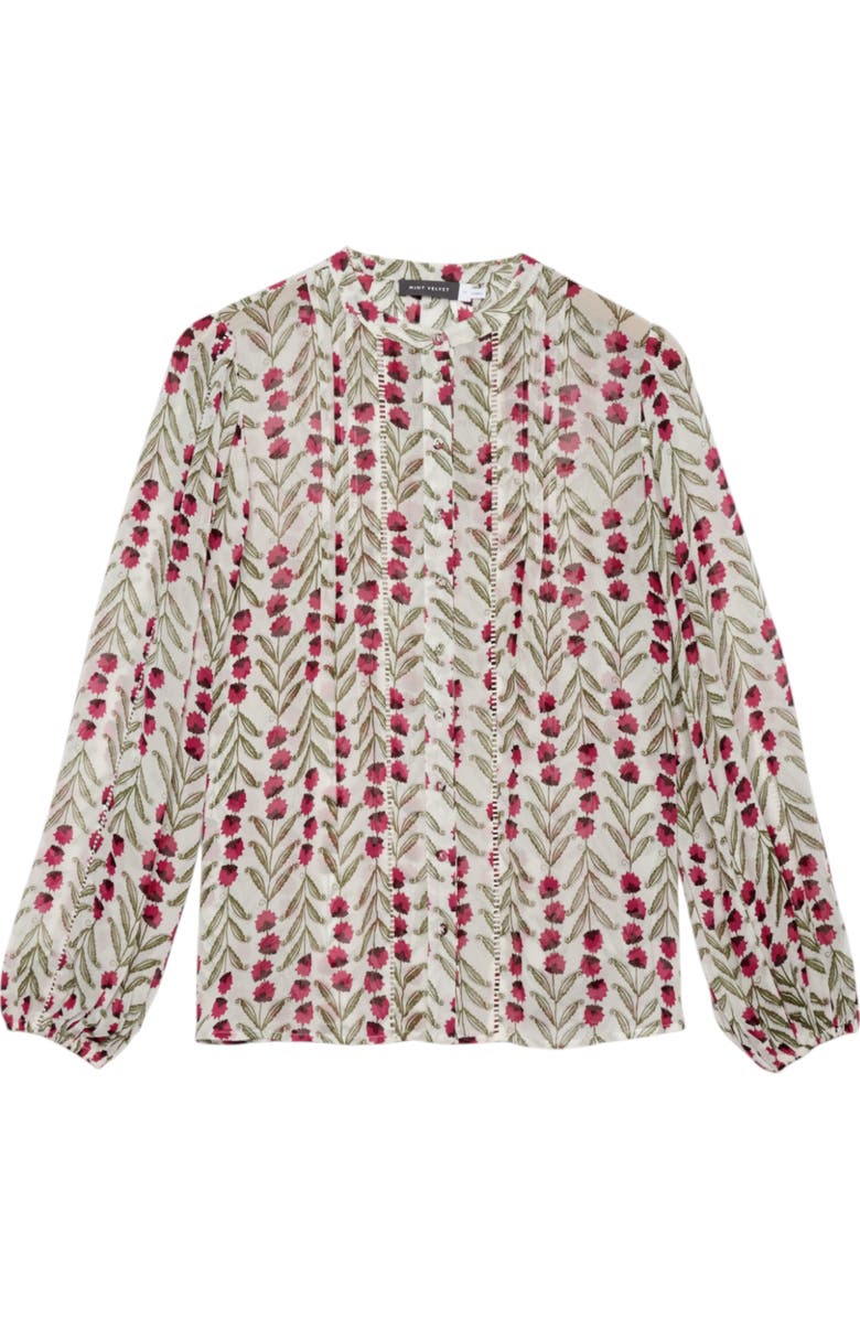 MINT VELVET Boho Blouse, Alternate, color, Neutral