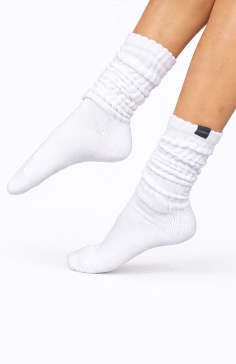 Gender Inclusive Scrunch Crew Socks