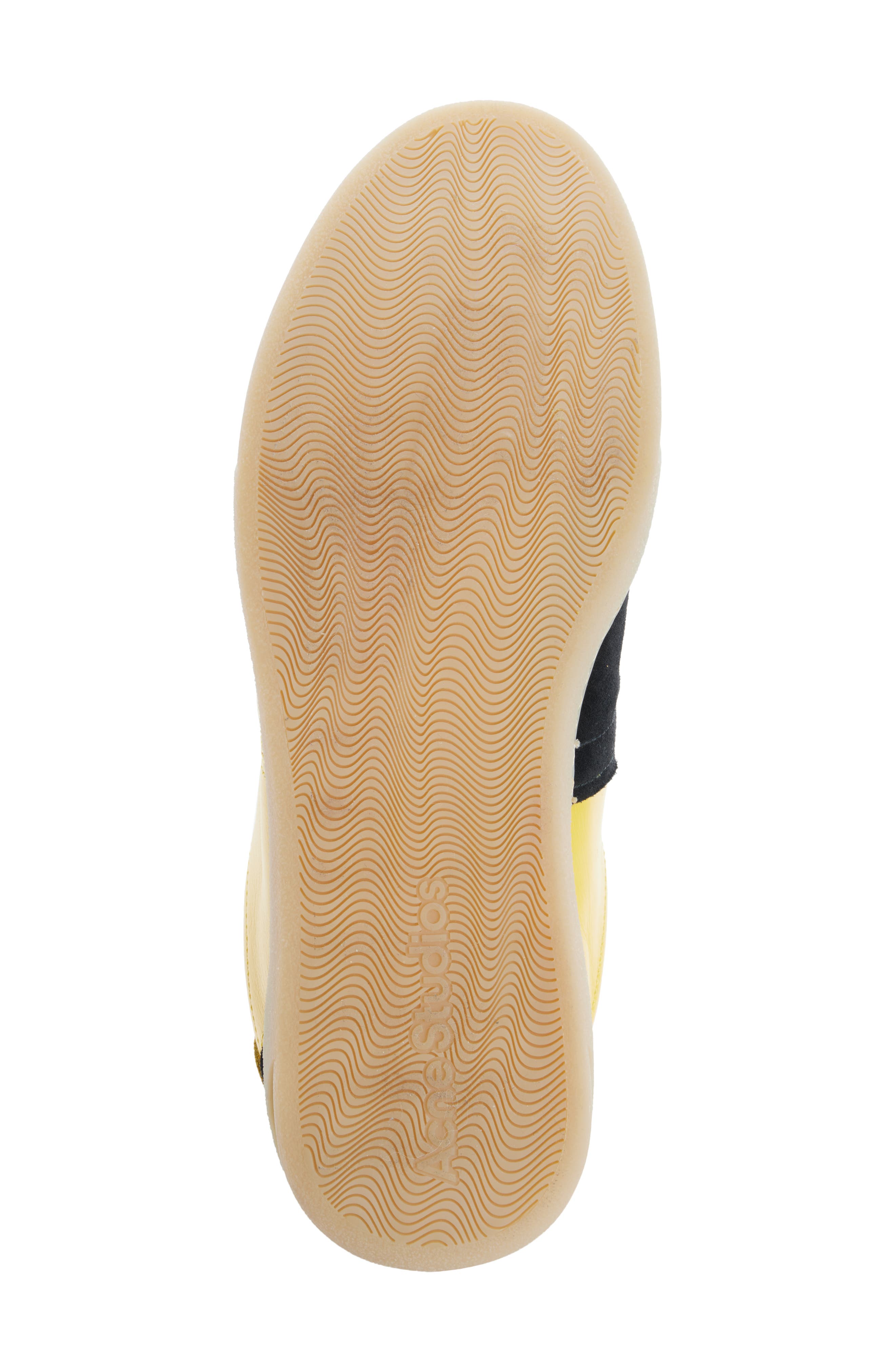 Low Top Sneaker, Alternate, color, YELLOW/ BLACK