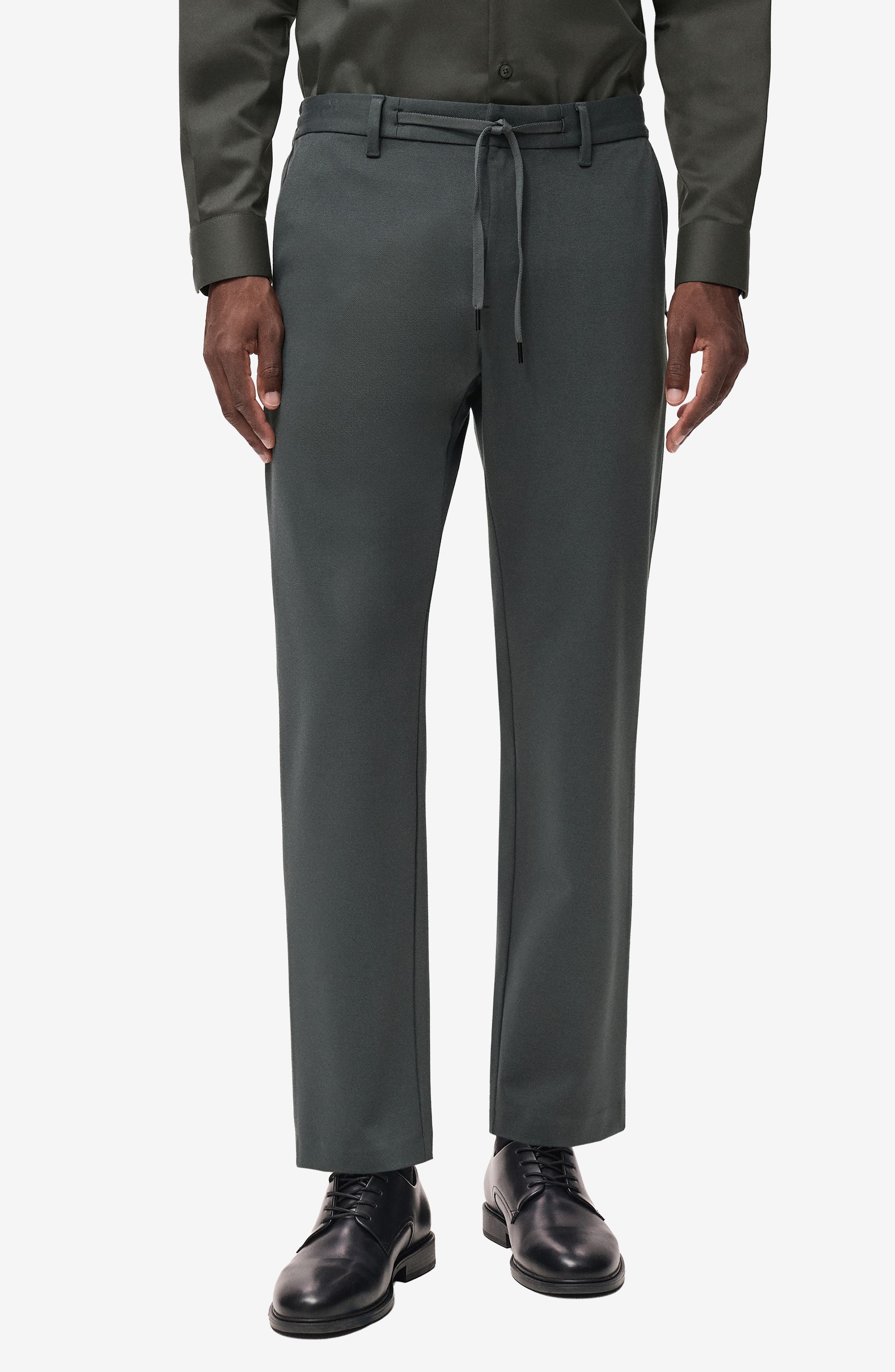Slim Fit Drawstring Pants