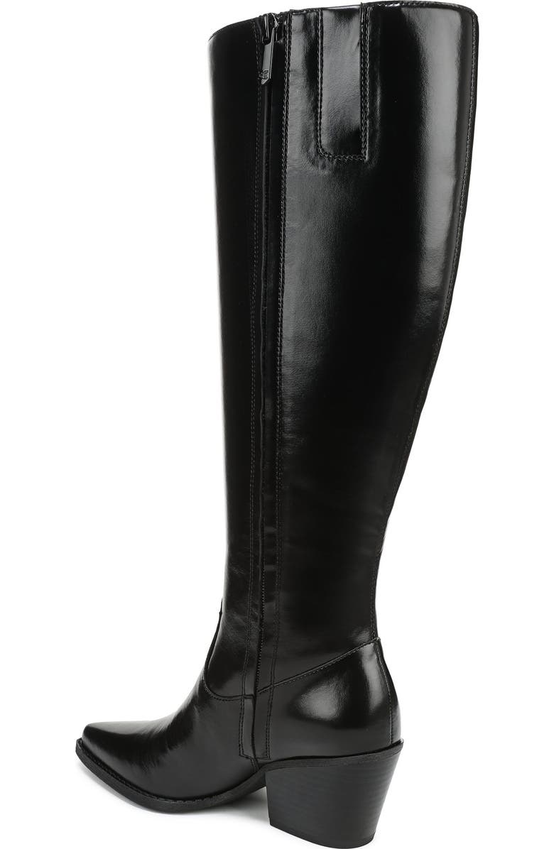 Sam Edelman Woods Knee High Boot, Alternate, color, Black Leather