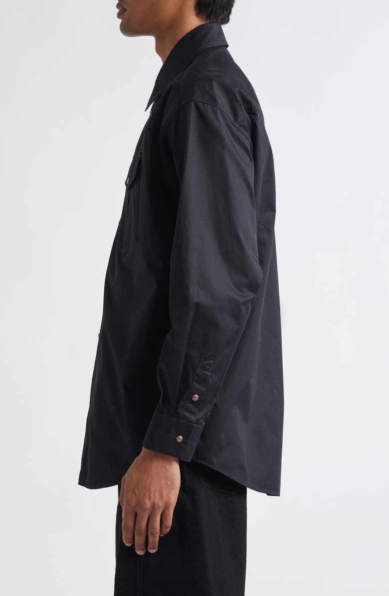 Lemaire Cotton Poplin Western Shirt, Alternate, color, 