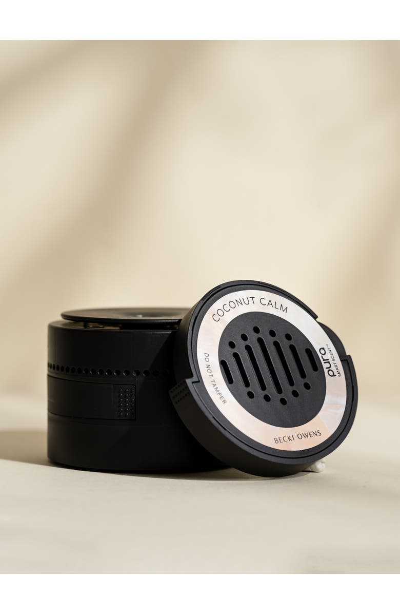 PURA x Becki Owens Coconut Calm Car Diffuser, Alternate, color,