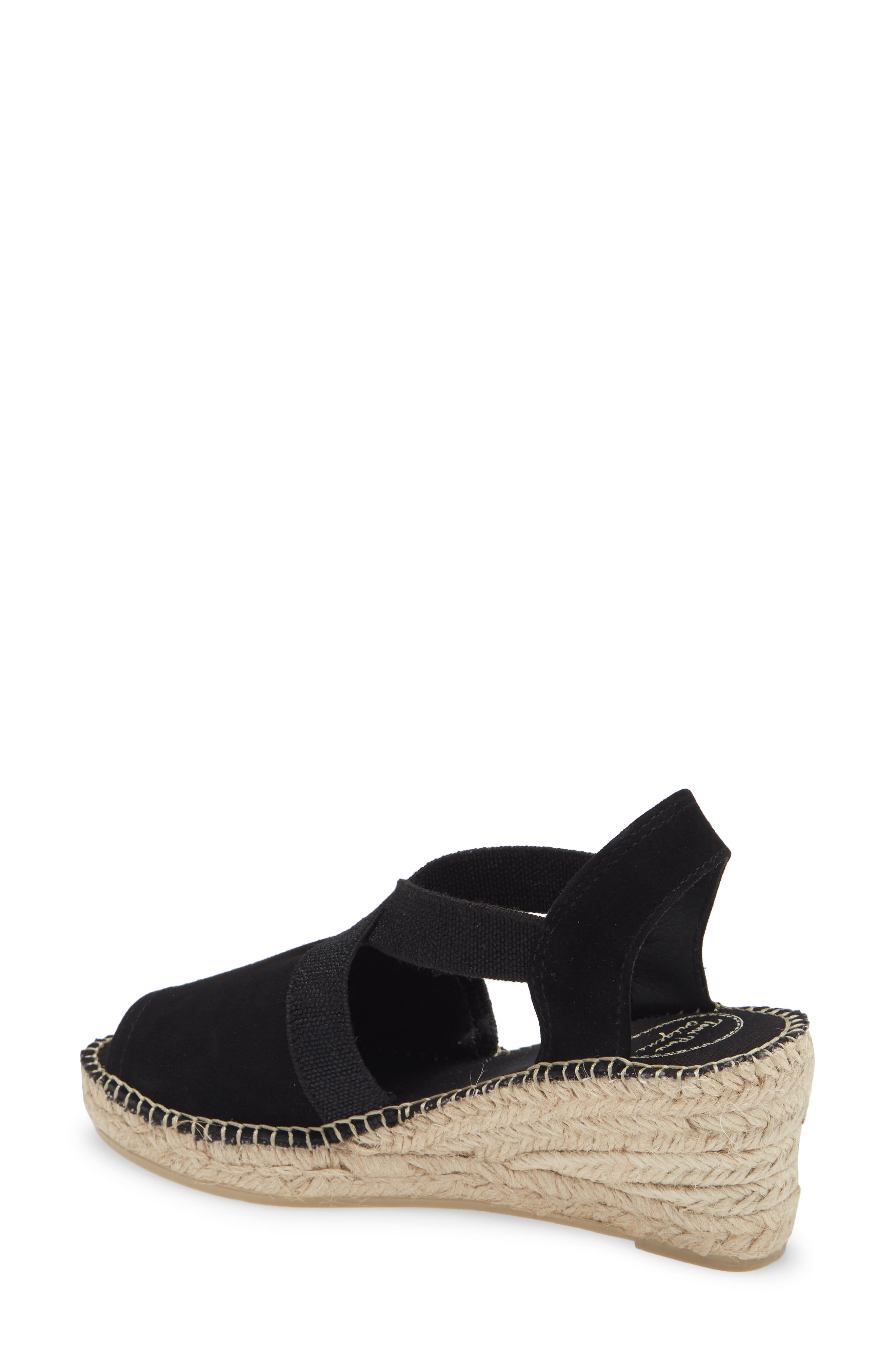 Toni Pons Breda Sandal, Alternate, color, Black Suede