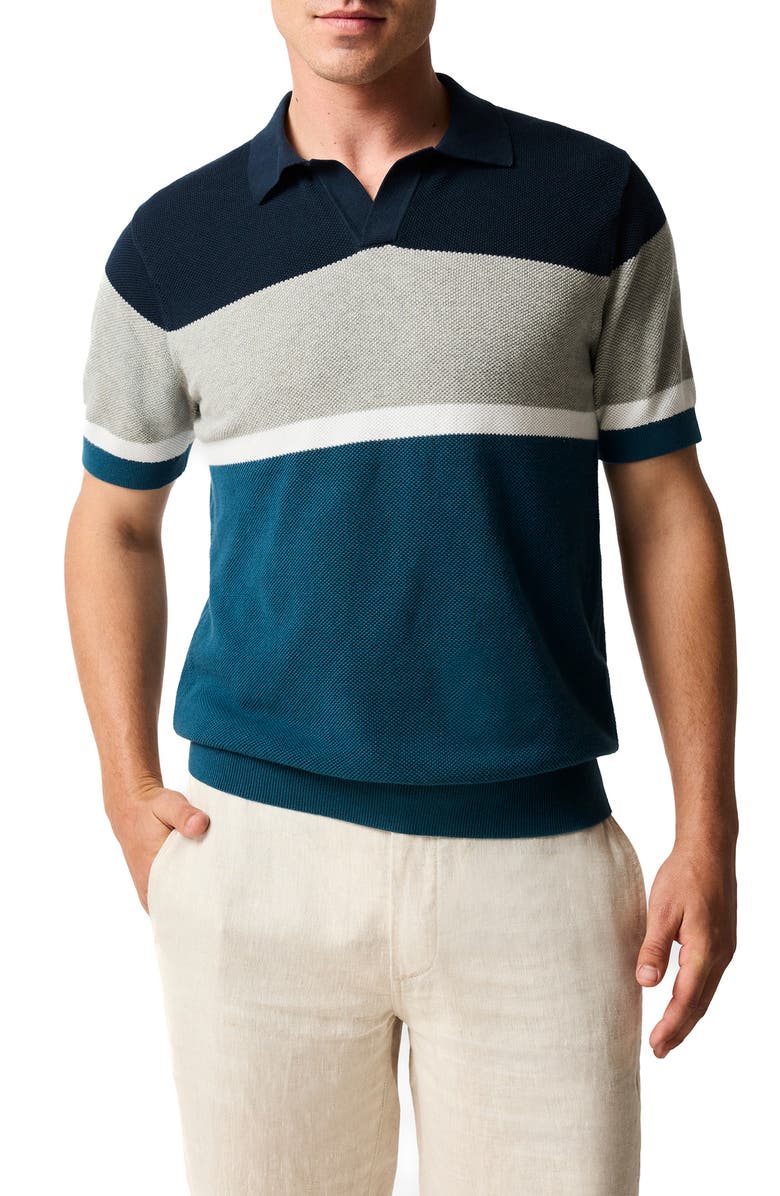 Rodd & Gunn Brunswick Johnny Collar Polo Sweater, Main, color, 