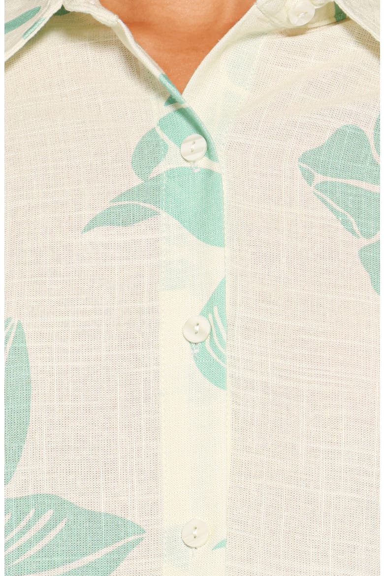 Karmon Minidress, Alternate, color, GREEN FLORAL