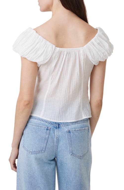 HABITUAL HABITUAL SEAMED BUTTON-UP TOP 