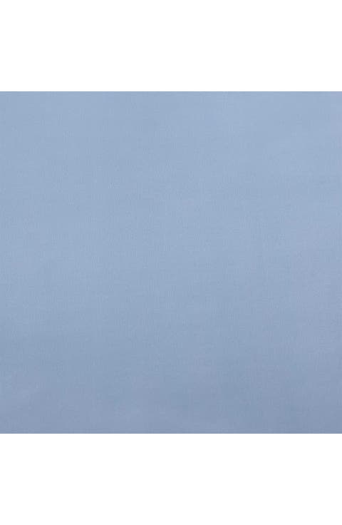 Logan Pastel Blue Cotton Full Sheet Set