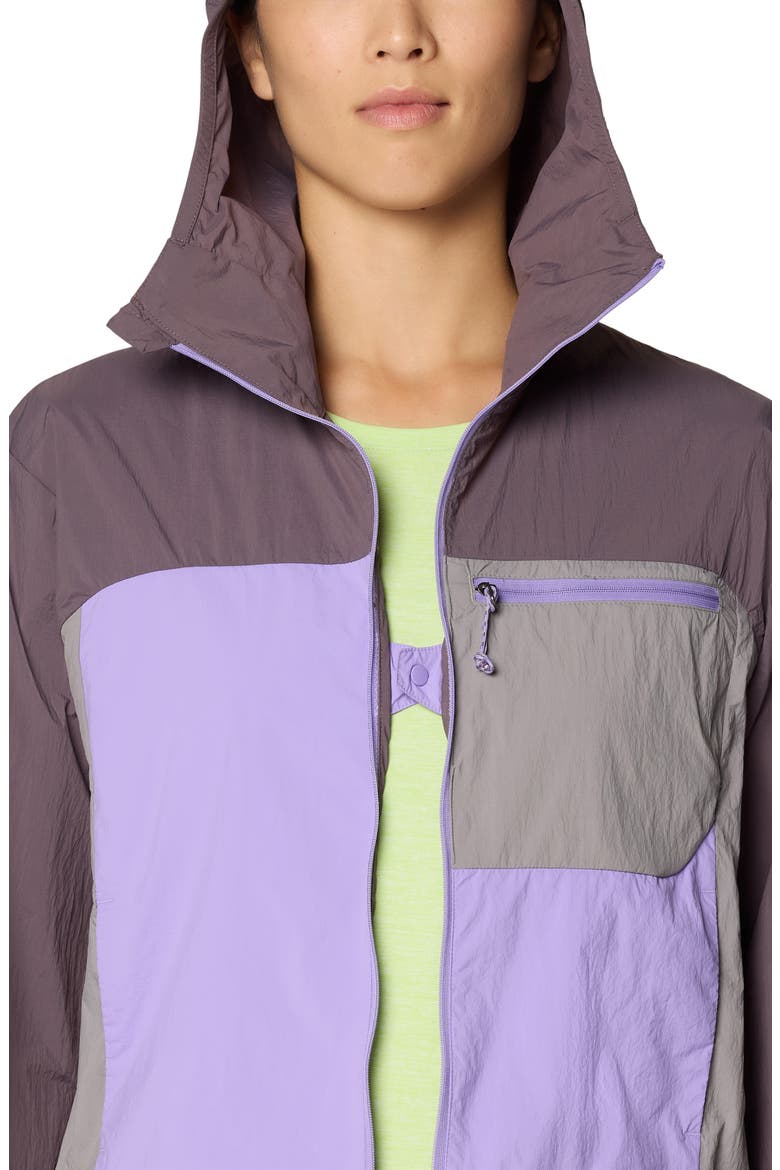 Wind Veil Hooded Jacket, Alternate, color, PURPLE SAGE/ HARBOR VIOLET