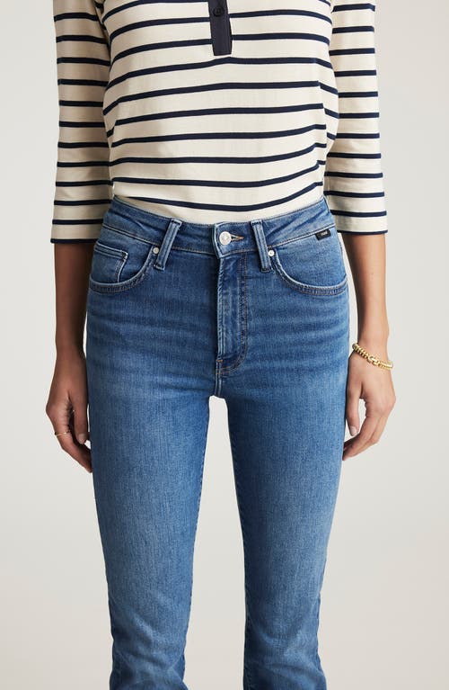 Mavi Jeans Kendra High Waist Straight Leg Jeans In Blue