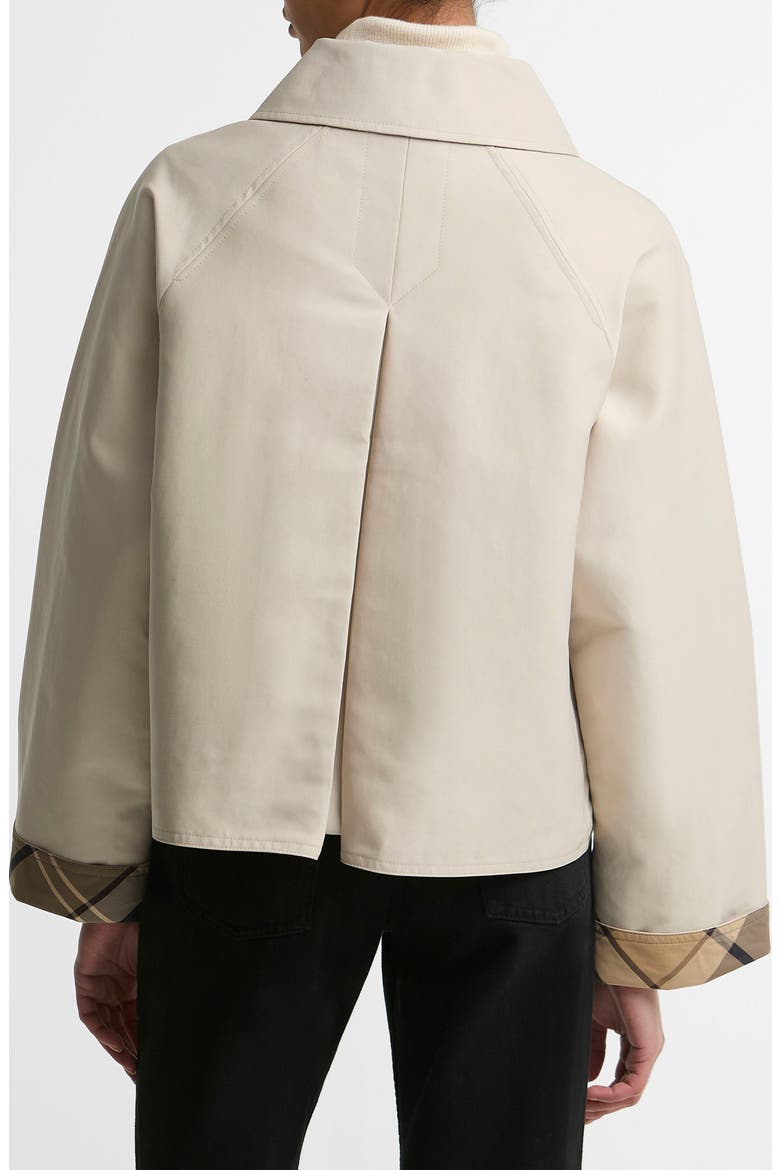 Delilah Showerproof Jacket, Alternate, color, MIST/ BIRCHWOOD DRESS