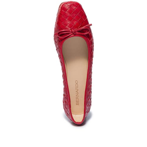 BERNARDO FOOTWEAR BERNARDO FOOTWEAR GWYNN WOVEN BALLET FLAT
