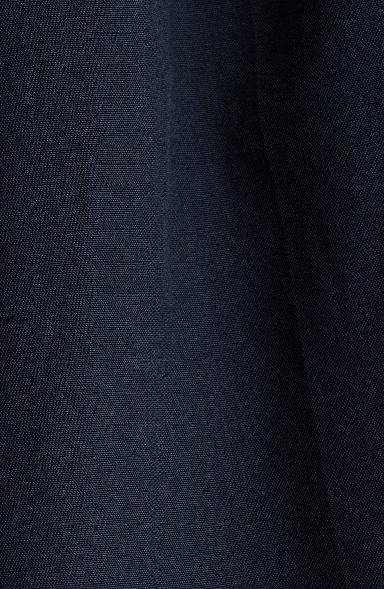 FRAME The Serene Cotton Poplin Dress, Alternate, color, Navy