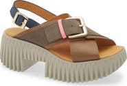 4CCCCEES Plia Juno Platform Slingback Sandal