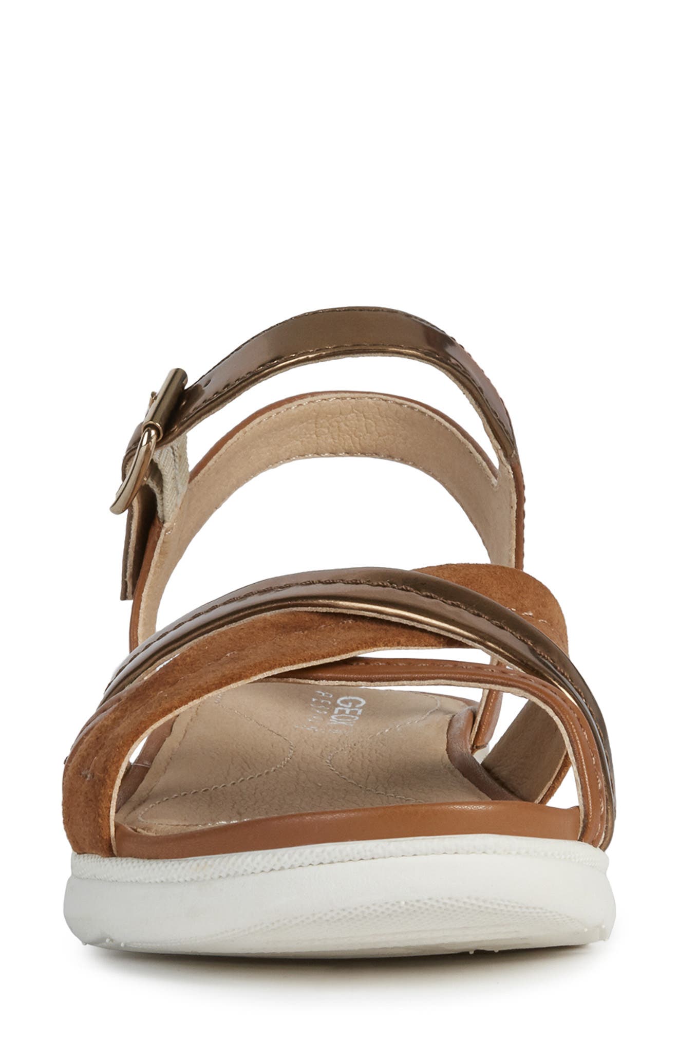 Geox Hiver 4 Strappy Sandal, Alternate, color, 